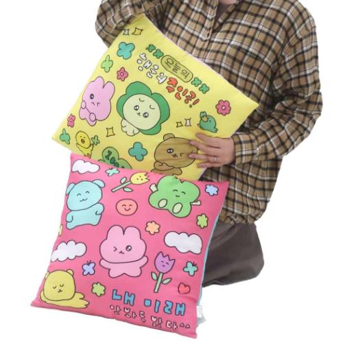 チェゴシム キャラクター クッション 背当てクッション ピンク チェゴシム キャラクター クッション 背当てクッション ピンク