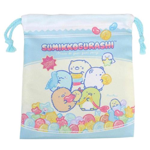 巾着袋 きんちゃくポーチ サンエックス すみっコぐらし