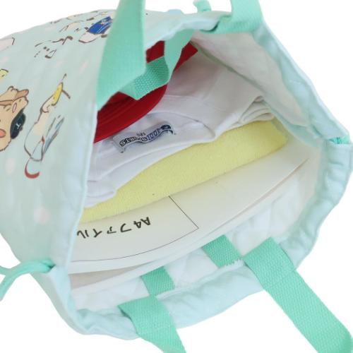 ナップサック キルトナップサック すみっコぐらし 新入学 ミント ケイカンパニー サンエックス 体操服かばん 新学期準備雑貨 キルティング 女の子
