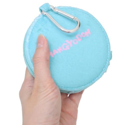 ミニポーチ カラビナ付き丸型ポーチ ハンギョドン サンリオ ケイカンパニー 小物入れ キャラクター