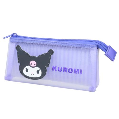 クロミちゃん　メッシュポーチ　紫　新品未使用 新品/未使用】セリア サンリオ クロミちゃん 4点セット メッシュ