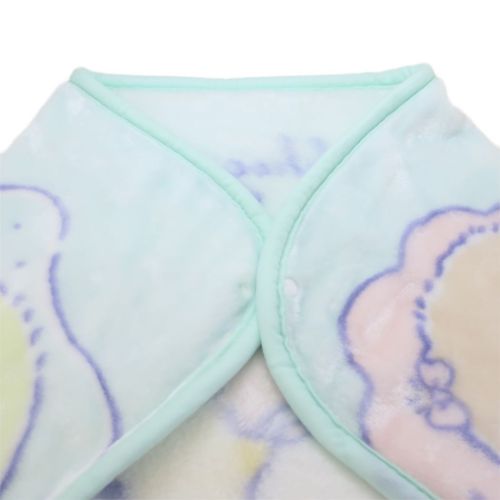 San-X（サンエックス） ひざ掛け毛布 ブランケット ボタン付き ミント