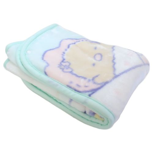 San-X（サンエックス） ひざ掛け毛布 ブランケット ボタン付き ミント