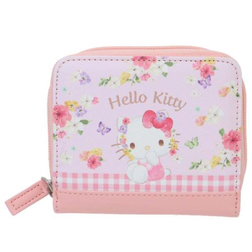 ハロー キティ ナイロン 二つ折り サイフ 財布 サンリオ ハローキティ キティちゃん 二つ折り財布 小銭入れあり