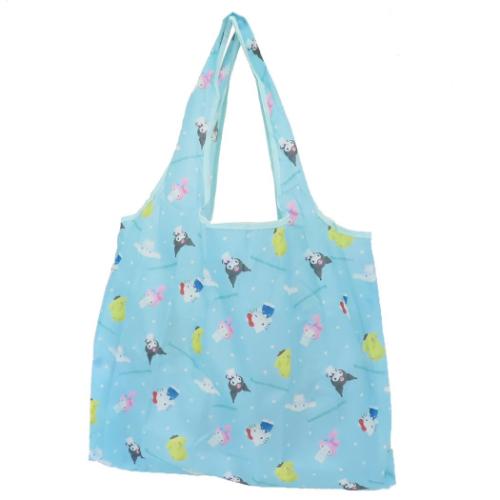 Yahoo! Yahoo!ショッピング(ヤフー ショッピング)ショッピングバッグ サンリオキャラクターズ ポケット付きエコバッグ ミント サンリオ ケイカンパニー