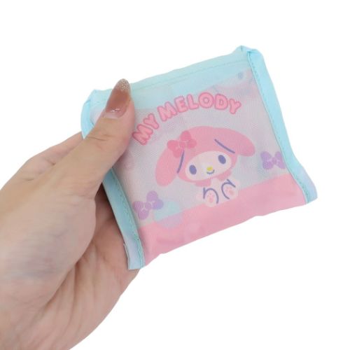 マイメロディ エコバッグ ポケット付きプチエコバッグ ピンク