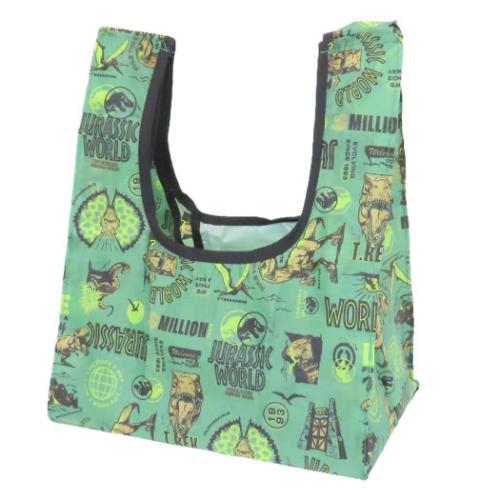 Yahoo! Yahoo!ショッピング(ヤフー ショッピング)ジュラシックワールド ショッピングバッグ ポケット付きプチエコバッグ 恐竜 ケイカンパニー