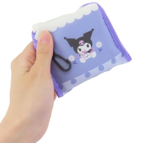 クロミ グッズ ショッピングバッグ キャラクター ポケット付きプチエコバッグ | クロミ | 03