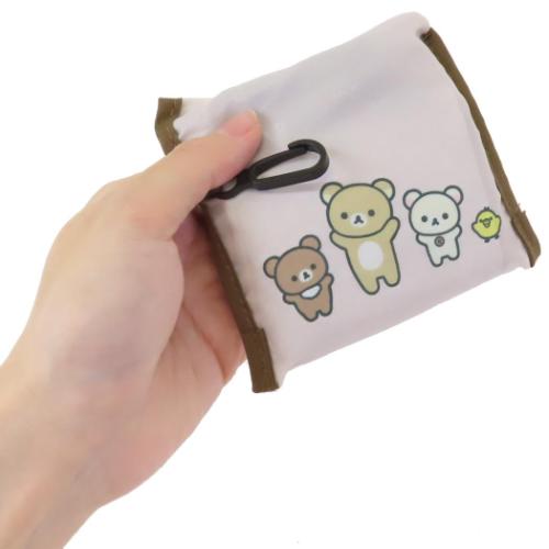 ポケット付きプチエコバッグ ショッピングバッグ サンエックス リラックマ ケイカンパニー