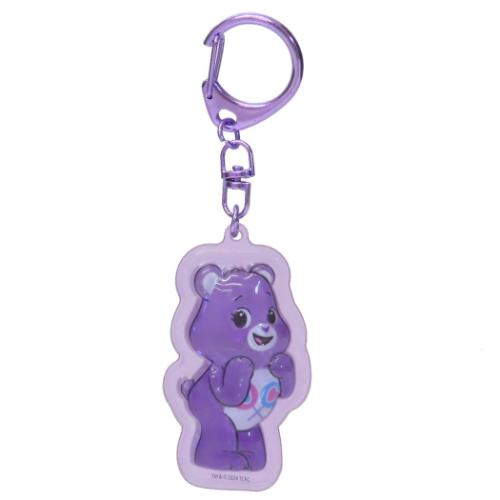 ケアベア グッズ キーリング CareBears キャラクター ぷっくりったいキーホルダー
