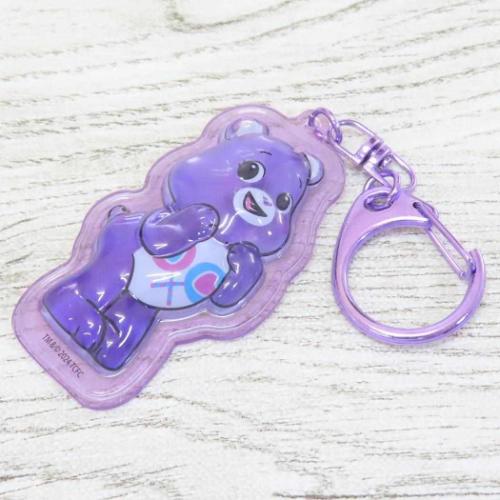 ケアベア グッズ キーリング CareBears キャラクター ぷっくりったいキーホルダー