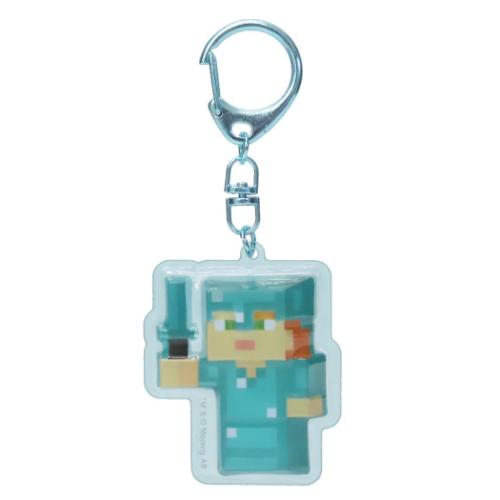 マインクラフト キーリング ぷっくりったいキーホルダー