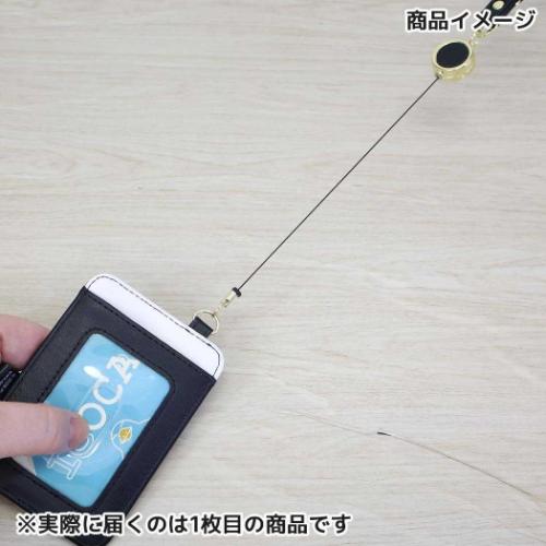 リール付きパスケース 定期入れ マインクラフト クリーパー Minecraft シングルパスケース ICカードケース ゲームキャラクター