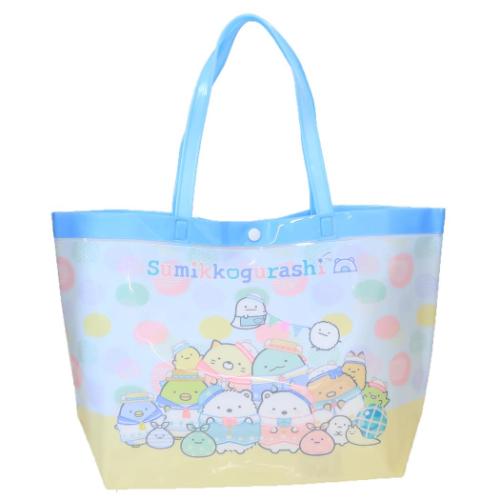 すみっコぐらし グッズ プールバッグ キャラクター ビニールバッグ サンエックス