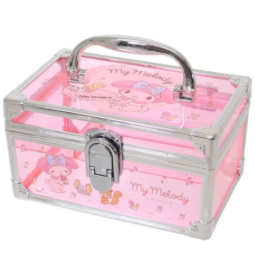 Sanrio サンリオ マイメロディ バニティケース 小物入れ サンリオ マイメロディ バニティケース 収納ボックス 小物入れ