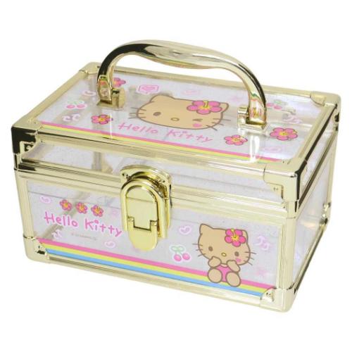 キティ ミミィ コスメティックケース バニティ HELLO KITTY ケース ハローキティ キャラクター コスメボックス バニティケース 日焼け