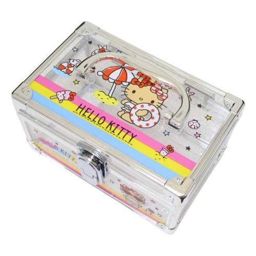 ハローキティ グッズ コスメボックス キャラクター バニティケース