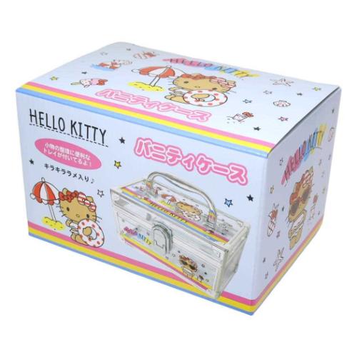 ハローキティ グッズ コスメボックス キャラクター バニティケース