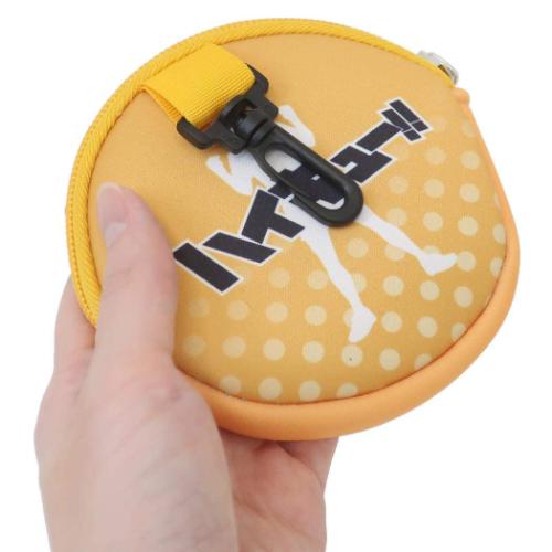 ミニポーチ 丸型カラビナ付きポーチ ネオプレーン 少年ジャンプ ハイキュー！！ 日向翔陽 ケイカンパニー 小物入れ アニメキャラクター