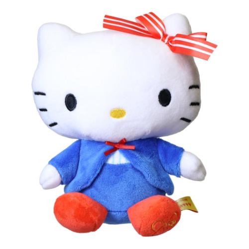 ハローキティxくまのがっこう ぬいぐるみ プラッシュドール ハローキティ サンリオ