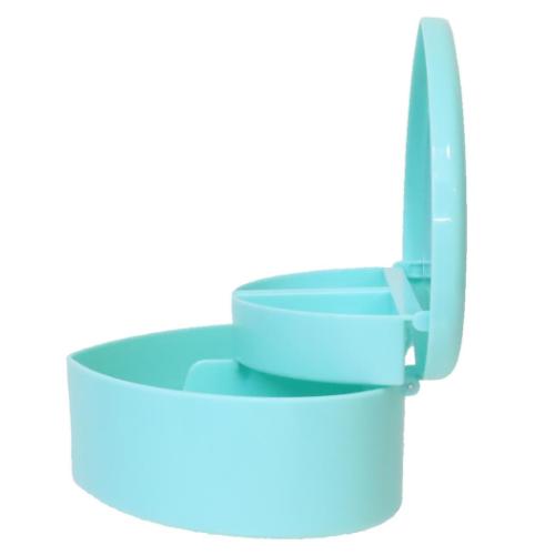 ハローキティ グッズ 卓上収納 キャラクター ハート型小物入れ 日焼け