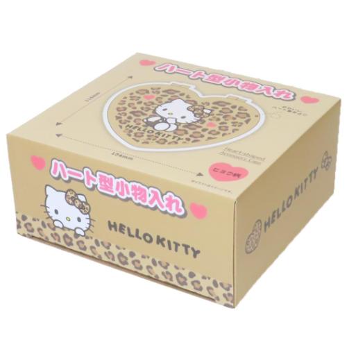 ハローキティ サンリオ キャラクター 卓上収納 ハート型小物入れ