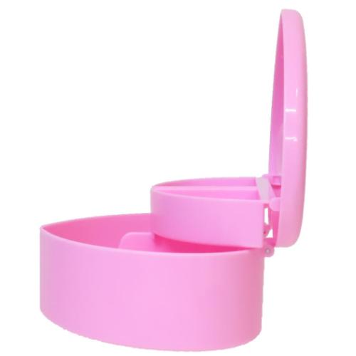 ハローキティ グッズ 卓上収納 キャラクター ハート型小物入れ カオハナ