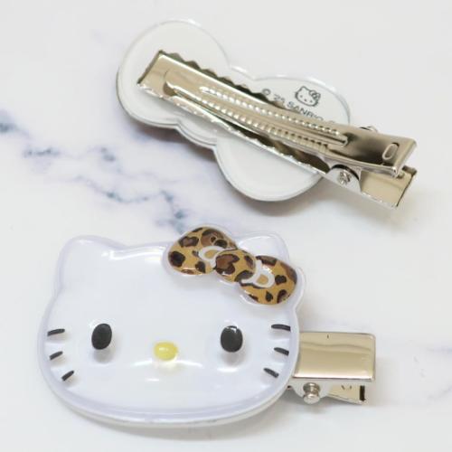 ぷっくりったいヘアクリップ 2個セット ヘアアクセ ハローキティ