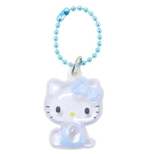 ハローキティ キーホルダー ぷっくりったいプチボールチェーン キルト