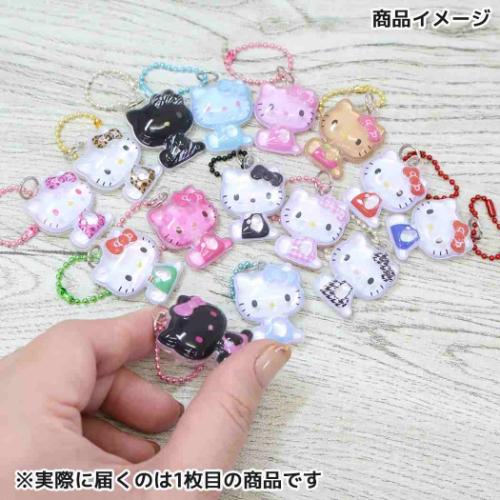 ハローキティ キーホルダー ぷっくりったいプチボールチェーン 桜