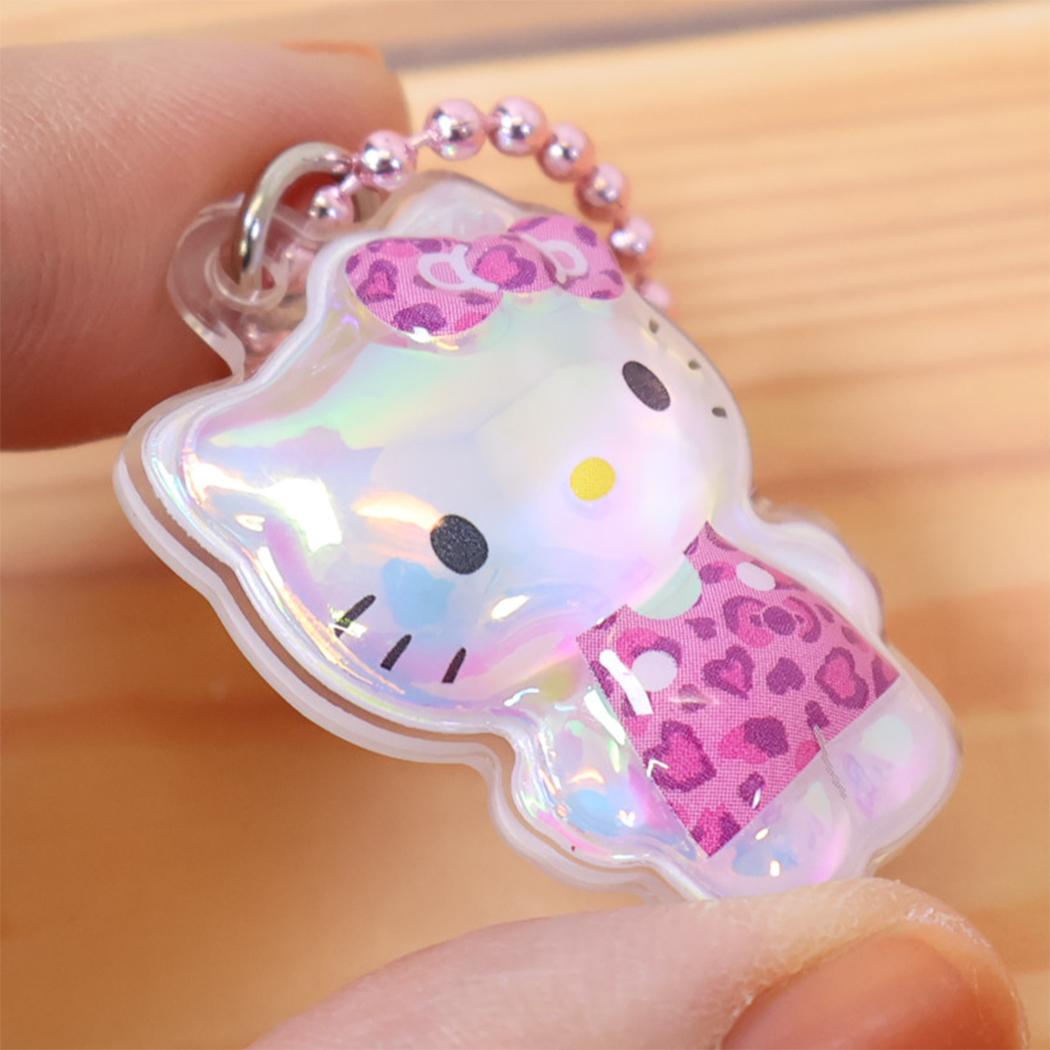 ハローキティ キーホルダー ぷっくりったいプチボールチェーン ヒョウ