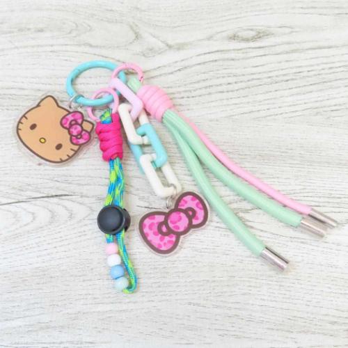 ストラップチャーム キーリング サンリオ ハローキティ 日焼け プチ