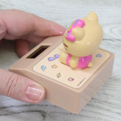 フィギュア ゆらゆらソーラーマスコット 日焼け ハローキティ サンリオ