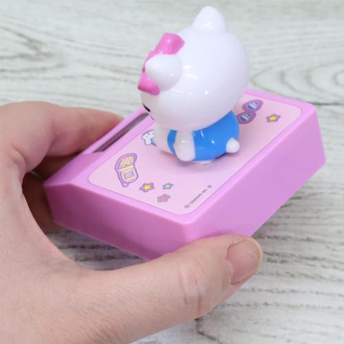ハローキティ サンリオ キャラクター フィギュア ゆらゆらソーラー