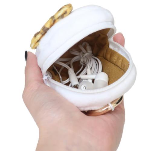 ミニポーチ カラビナ付きミニポーチ ハローキティ ヒョウ柄シリーズ ブラウン ケイカンパニー サンリオ 小物入れ