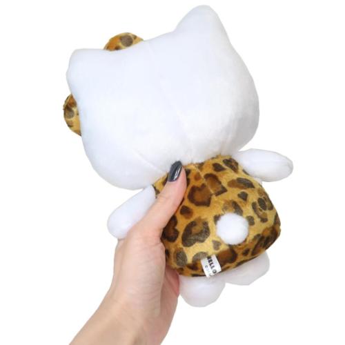 ハローキティ ぬいぐるみ お座りぬいぐるみ ヒョウ柄シリーズ