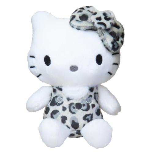 ヒョウ柄ぬいぐるみキャラクター ハローキティ グッズ ぬいぐるみ キャラクター お座りぬいぐるみ
