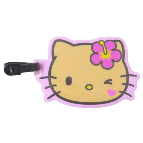 Yahoo! Yahoo!ショッピング(ヤフー ショッピング)ハローキティ キャラクター ネームプレート ダイカットPVCケース 日焼けシリーズ ピンク サンリオ