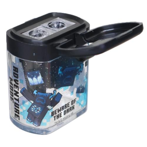 マインクラフト ゲームキャラクター 鉛筆削り ツインえんぴつ削り ウォーデン Minecraft グッズ