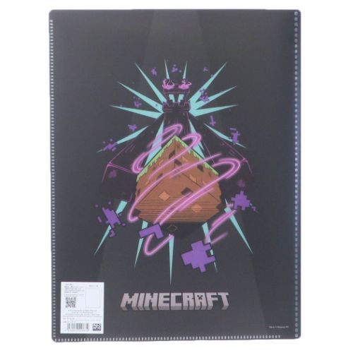 マインクラフト ハードカバーポケットクリアファイル A4 ポケットファイル エンダードラゴン Minecraft ゲームキャラクター｜cinemacollection｜02