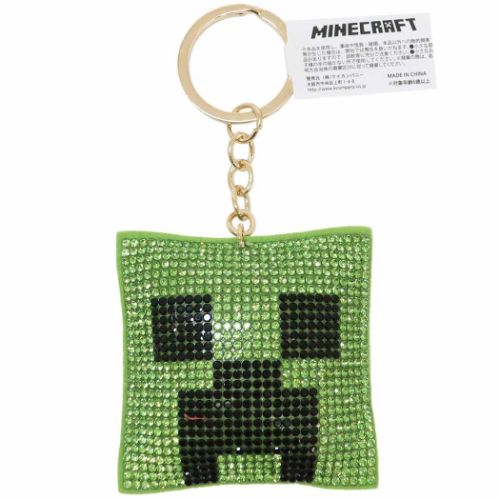 マインクラフト Minecraft ゲームキャラクター キーホルダー キラキラキーチェーン クリーパー Kc Mct Kk Cp キャラクターのシネマコレクション 通販 Yahoo ショッピング