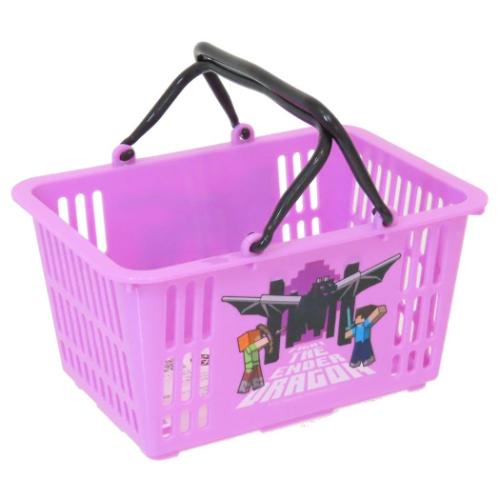 マインクラフト Minecraft ゲームキャラクター 卓上収納 ミニフリーバスケット エンダードラゴン