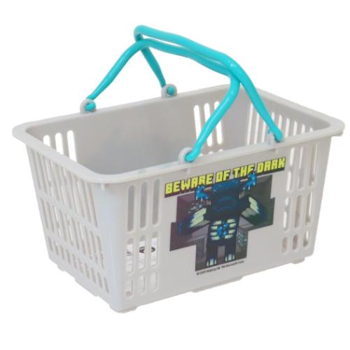 マインクラフト ミニフリーバスケット Minecraft 卓上収納 ゲームキャラクター ウォーデン