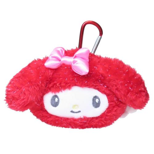 Yahoo! Yahoo!ショッピング(ヤフー ショッピング)マイメロディ サンリオ キャラクター ミニポーチ フェイスミニポーチ レッド エンジェルシリーズ