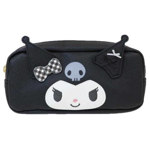 クロミ サンリオ キャラクター ペンケース スクエアポーチ ギンガム