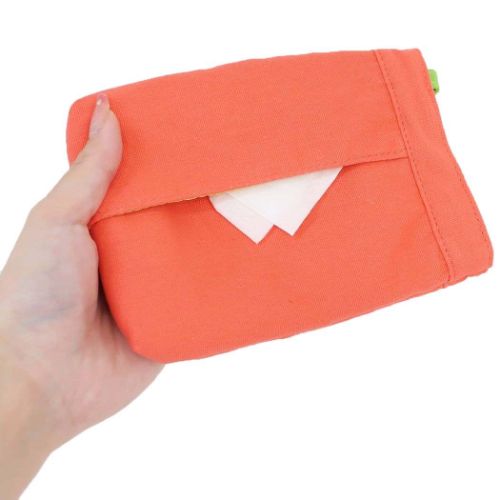 まいぜんシスターズ キャラクター ポケットティッシュケース付きミニポーチ ポケットティッシュポーチ レッド YouTuber グッズ