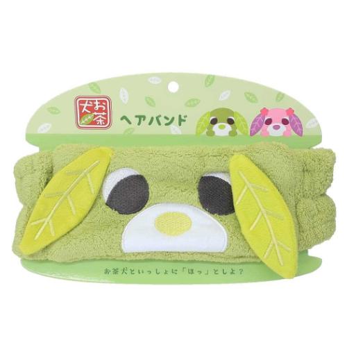 ヘアアクセ お茶犬 ヘアバンド リョク ケイカンパニー 洗顔