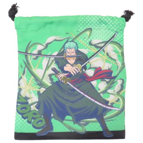 ワンピース 巾着 少年ジャンプ 巾着袋 アニメキャラクター ゾロ