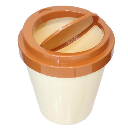 カフェカップ型ダストボックス パンどろぼう ゴミ箱 ケイ