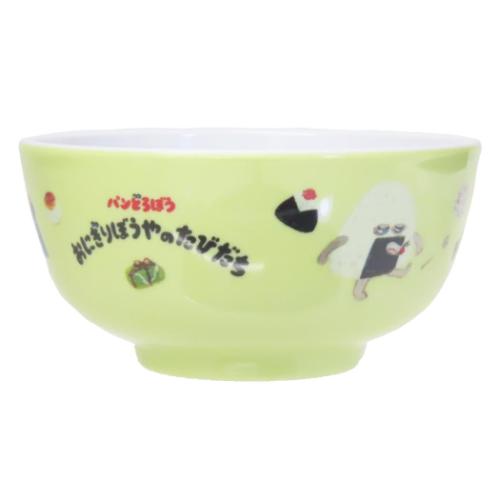 お茶碗 メラミンボウルS パンどろぼう グリーン ケイカンパニー メラミン食器 絵本キャラクター